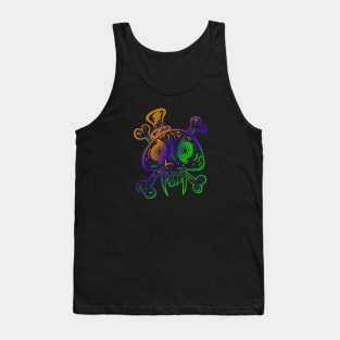 Stylish Skull Tank Top